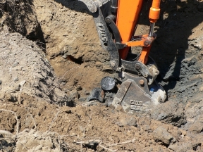 Buried Drum Excavation